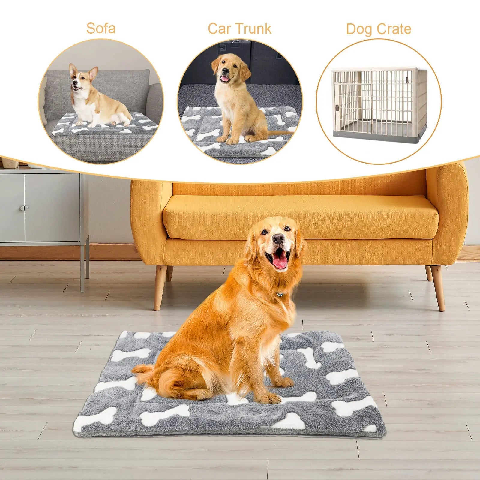 Self-Warming Pet Bed Mat KuroshiroOnline
