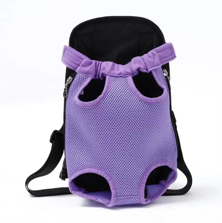 Adjustable Cat Carrier Bag Pet Double Shoulder Backpack