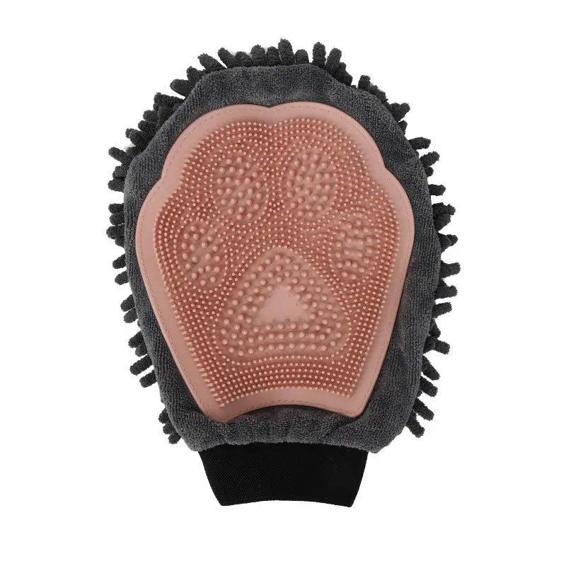 2-in-1 Pet Grooming Gloves KuroshiroOnline