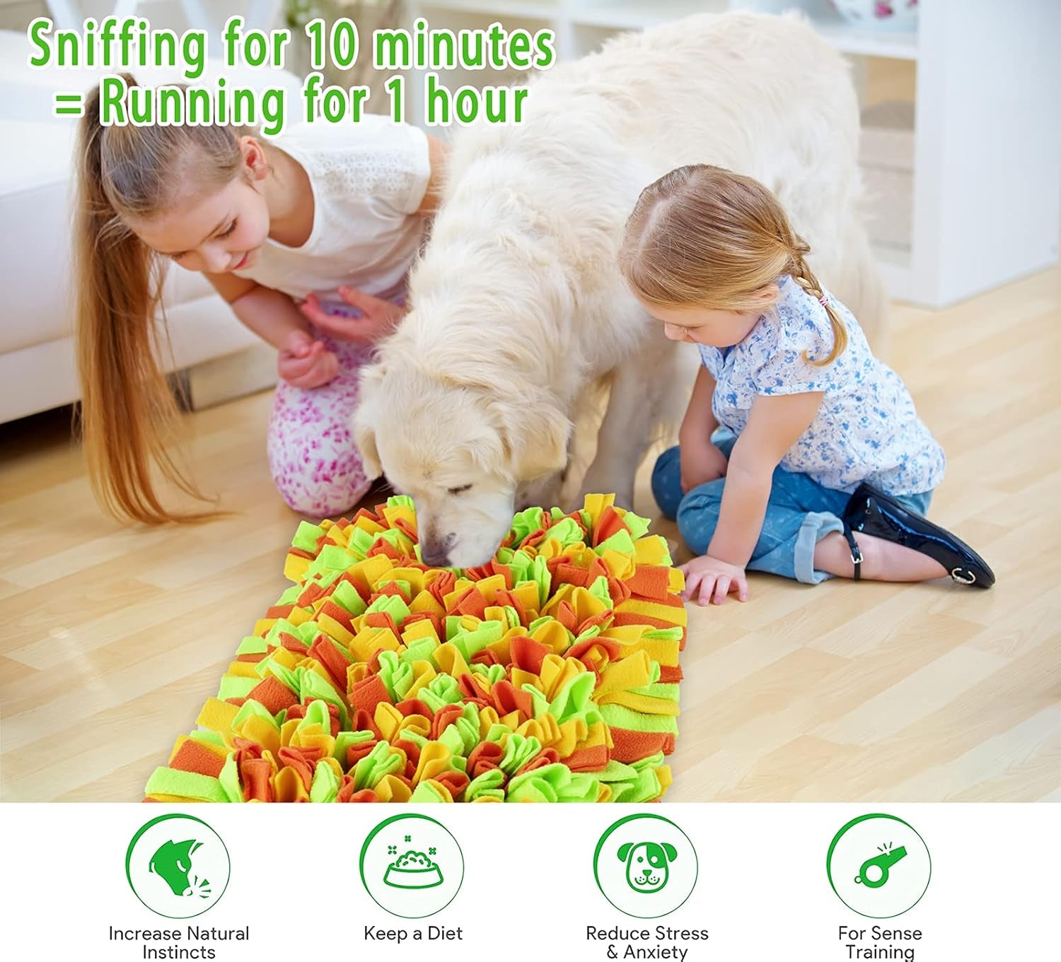 Snuffle Mat for Dogs Pet Toys Sniff Food Feeder