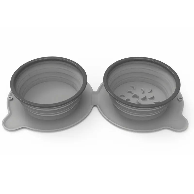 Foldable Silicone Pet Bowl KuroshiroOnline