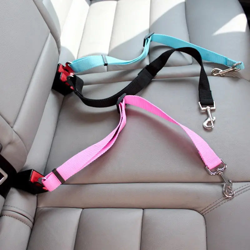 Retractable Dog Safety Belt Car Safety Belt For Pet Dog Supplies Car Safety Buckle KuroshiroOnline