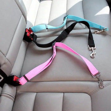 Retractable Dog Safety Belt Car Safety Belt For Pet Dog Supplies Car Safety Buckle KuroshiroOnline