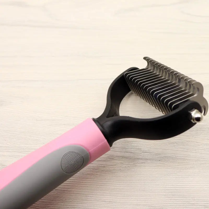 Pet Long-haired Dogknot Comb Double-sided Blade Dog KuroshiroOnline