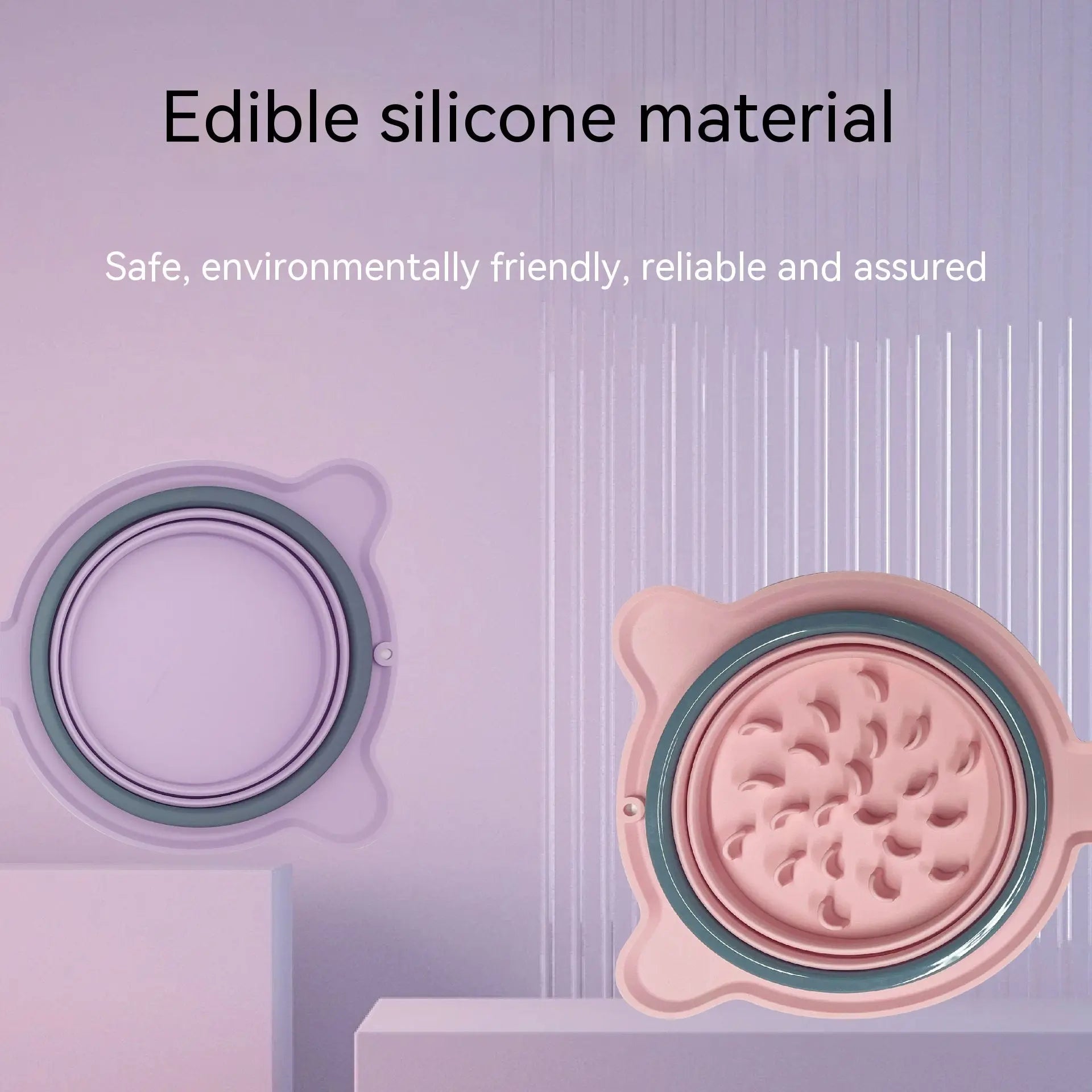 Foldable Silicone Pet Bowl KuroshiroOnline