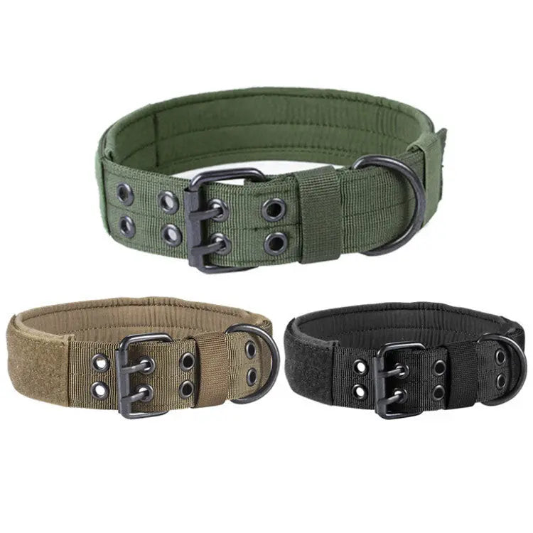 Nylon Anti-grind Dog Leash Collar KuroshiroOnline