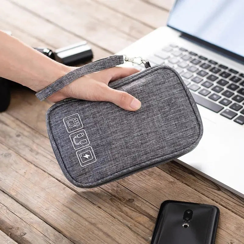 Portable Travel Cable Organizer KuroshiroOnline