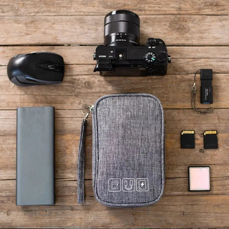 Portable Travel Cable Organizer KuroshiroOnline