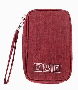 Portable Travel Cable Organizer KuroshiroOnline