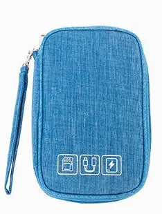 Portable Travel Cable Organizer KuroshiroOnline