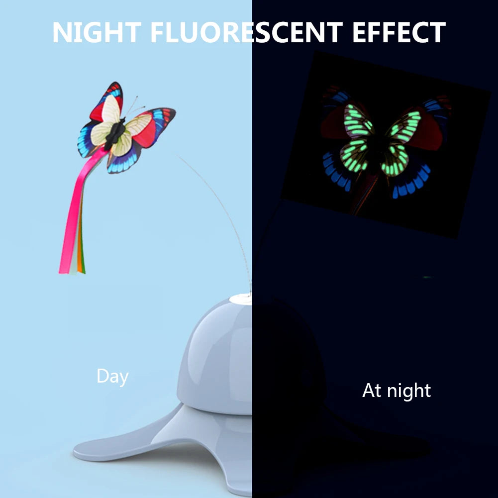 Cat Toys Funny Exercise Toy Electric Rotating Kitten Toys