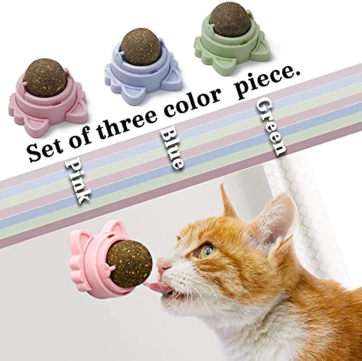 Catnip Wall Ball Toy KuroshiroOnline