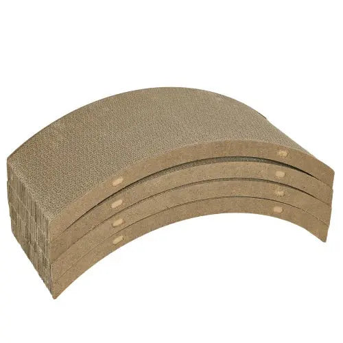 PawHut Cat Scratching Board, 4 Pack Cat Scratcher For Indoor Cats, Reversible Cat Scratching Post Replacement For Cat Wheel, Brown KuroshiroOnline