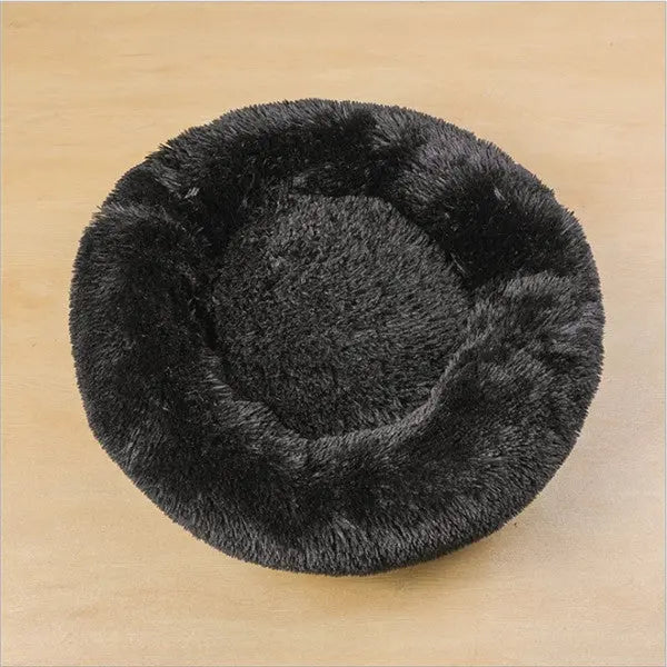Dog Beds For Small Dogs Round Plush Cat Litter Kennel Pet Nest Mat Puppy Beds KuroshiroOnline