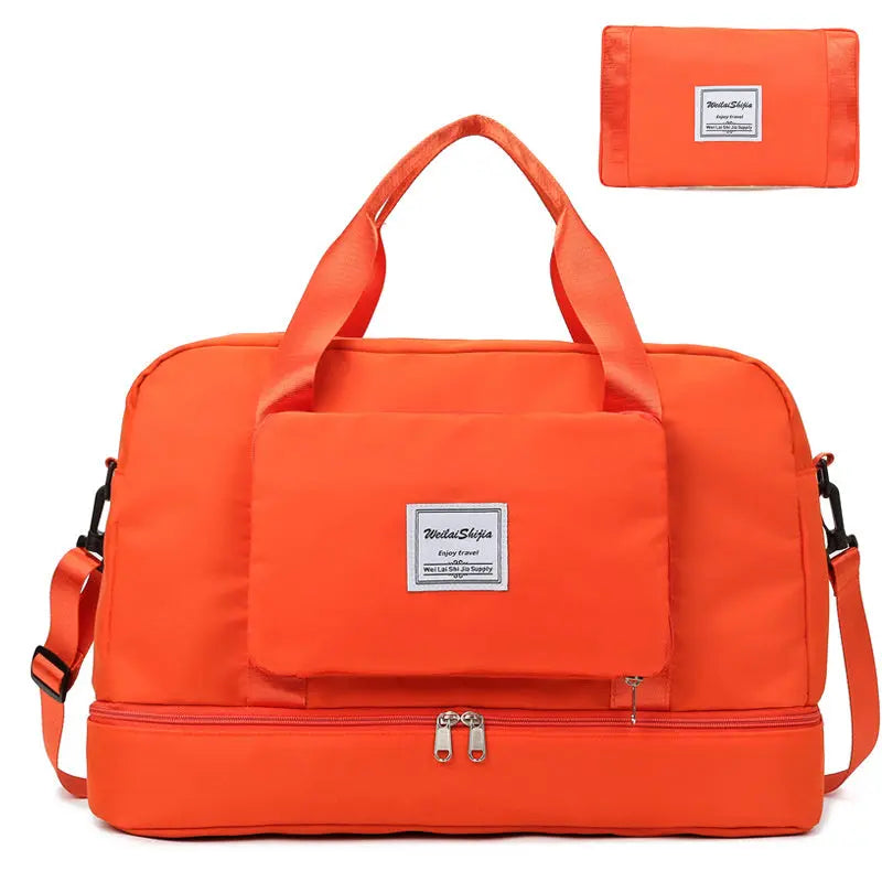 Foldable Travel Duffel Bags KuroshiroOnline