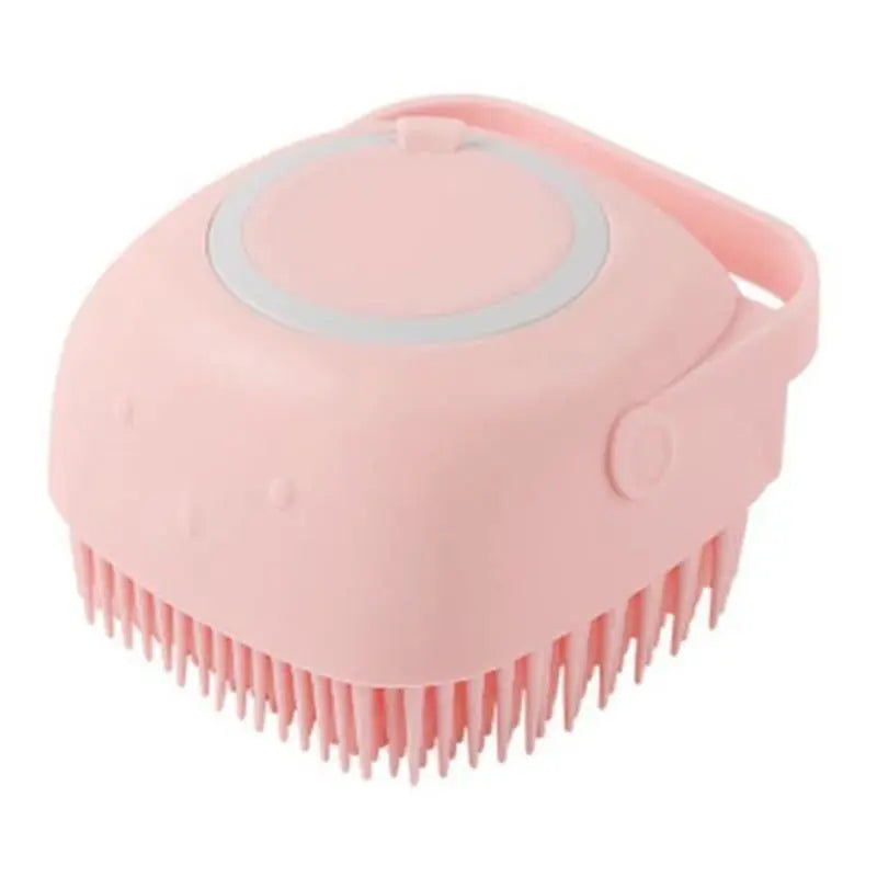 Silicone Dog Bath Massage Gloves Brush Pet Cat Bathroom Cleaning Tool Comb Brush For Dog Can Pour Shampoo Dog Grooming Supplies KuroshiroOnline