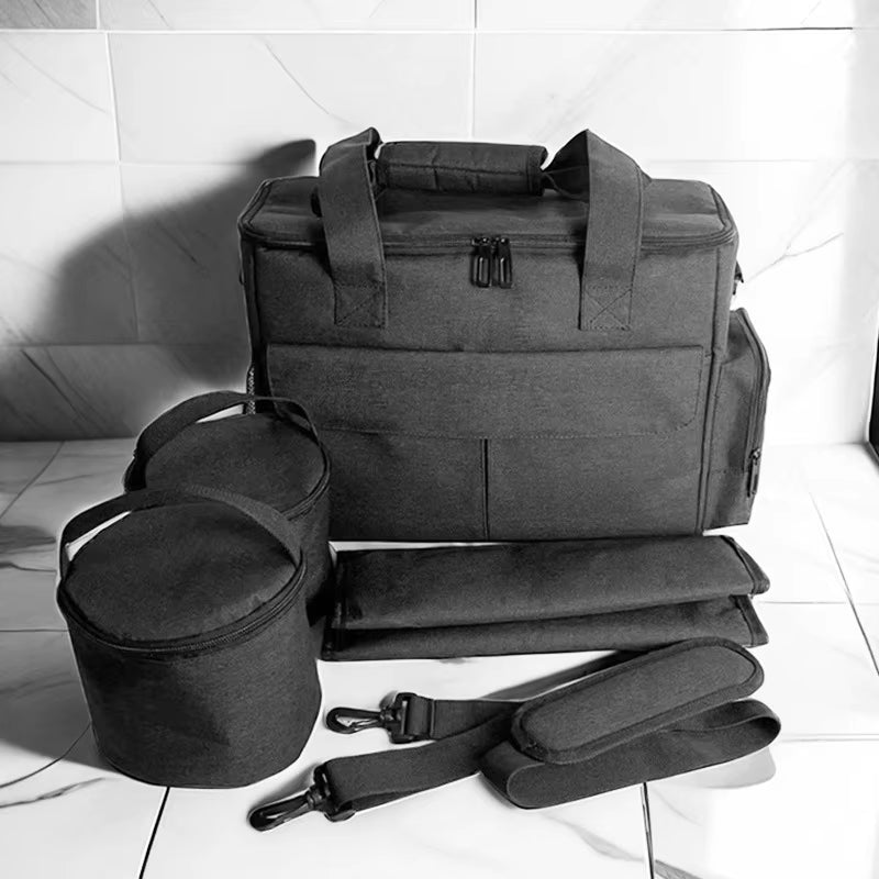 Multifunctional Dog Travel Bag - Durable Pet Carrier Organizer with Spacious Design Easy to Pack Perfect for Travel Accessories