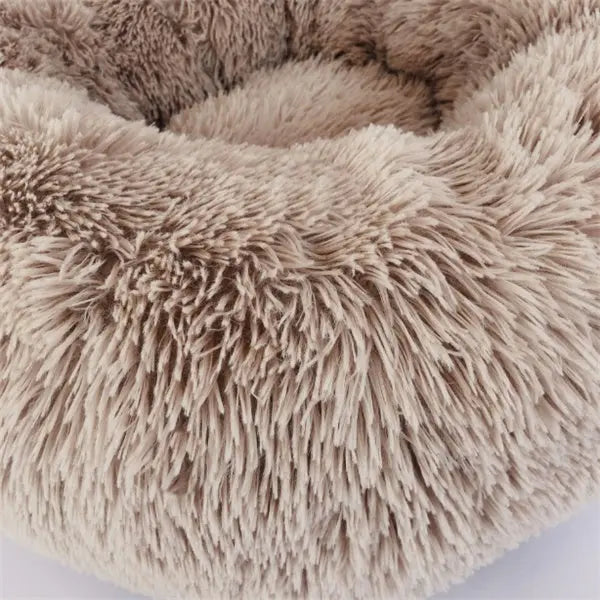 Round Long Hairy Autumn And Winter Nest Pad Cat Mattress KuroshiroOnline