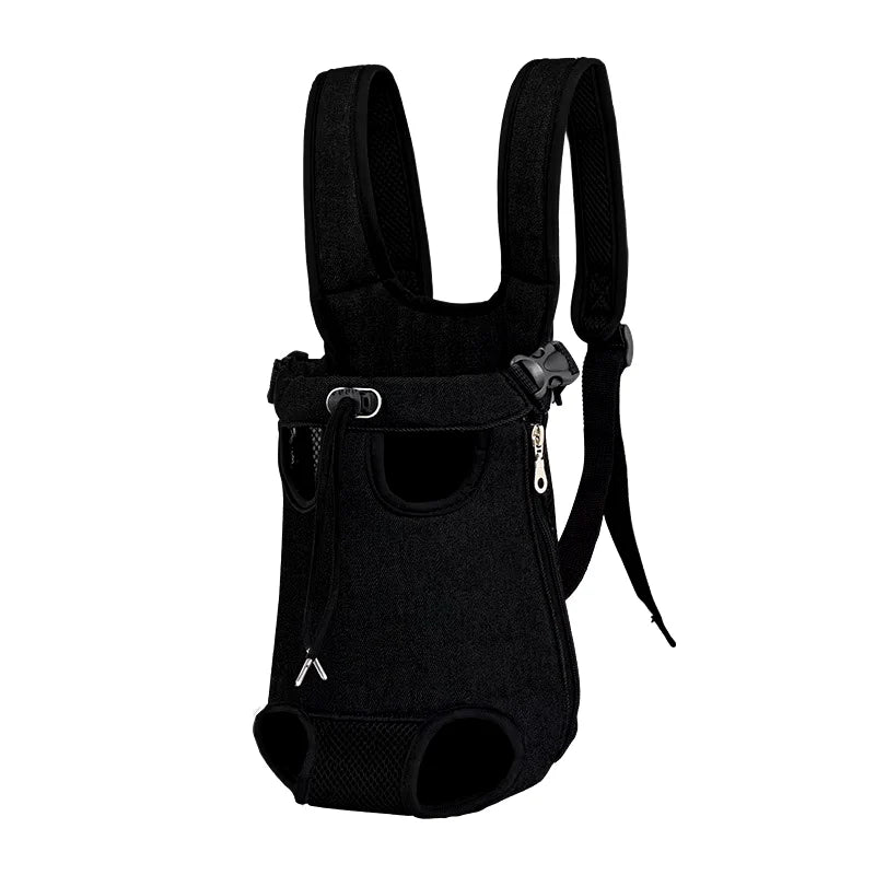 Adjustable Cat Carrier Bag Pet Double Shoulder Backpack