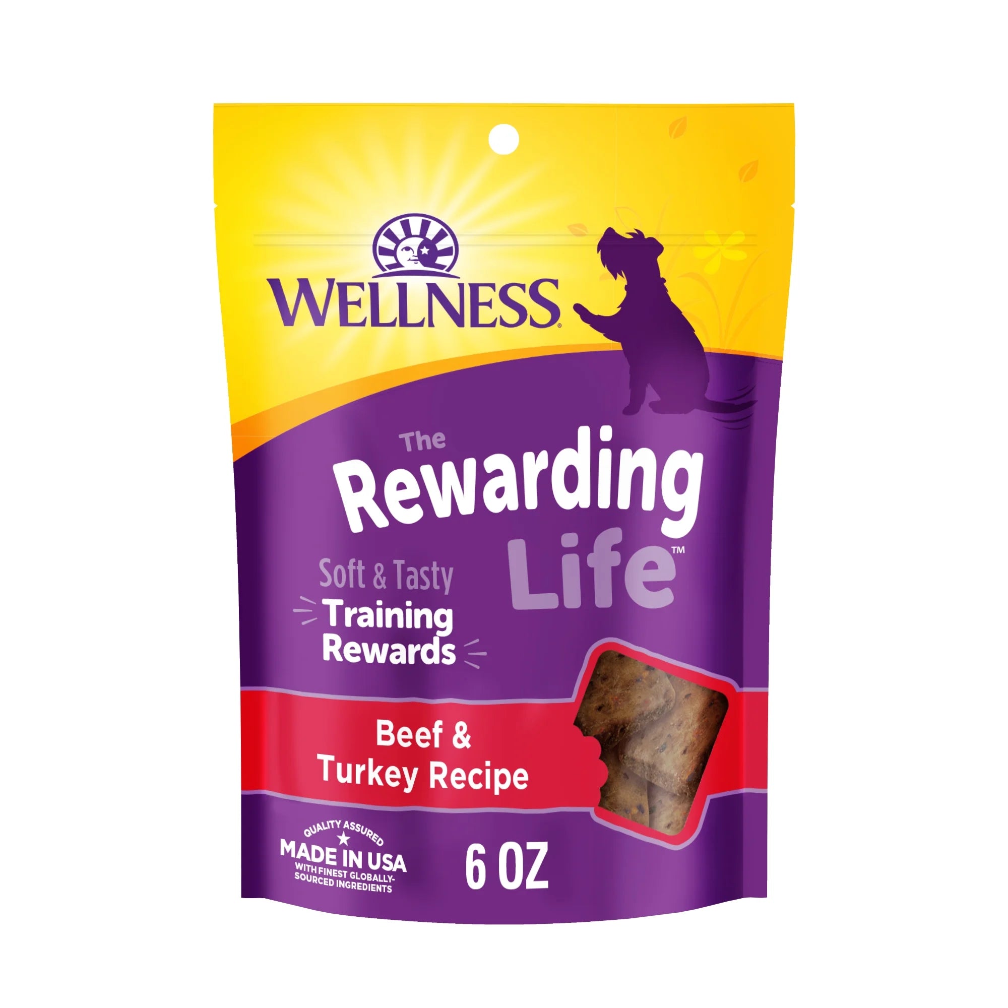 Rewarding Life Dog Treats, Natural, Training Treat, Grain Free, Soft Beef & Turkey (6 Ounce Bag)