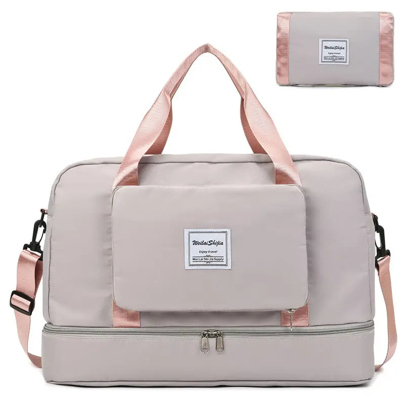 Foldable Travel Duffel Bags KuroshiroOnline