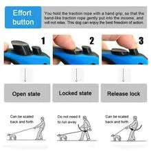 Pet Automatic Telescopic Traction Rope KuroshiroOnline