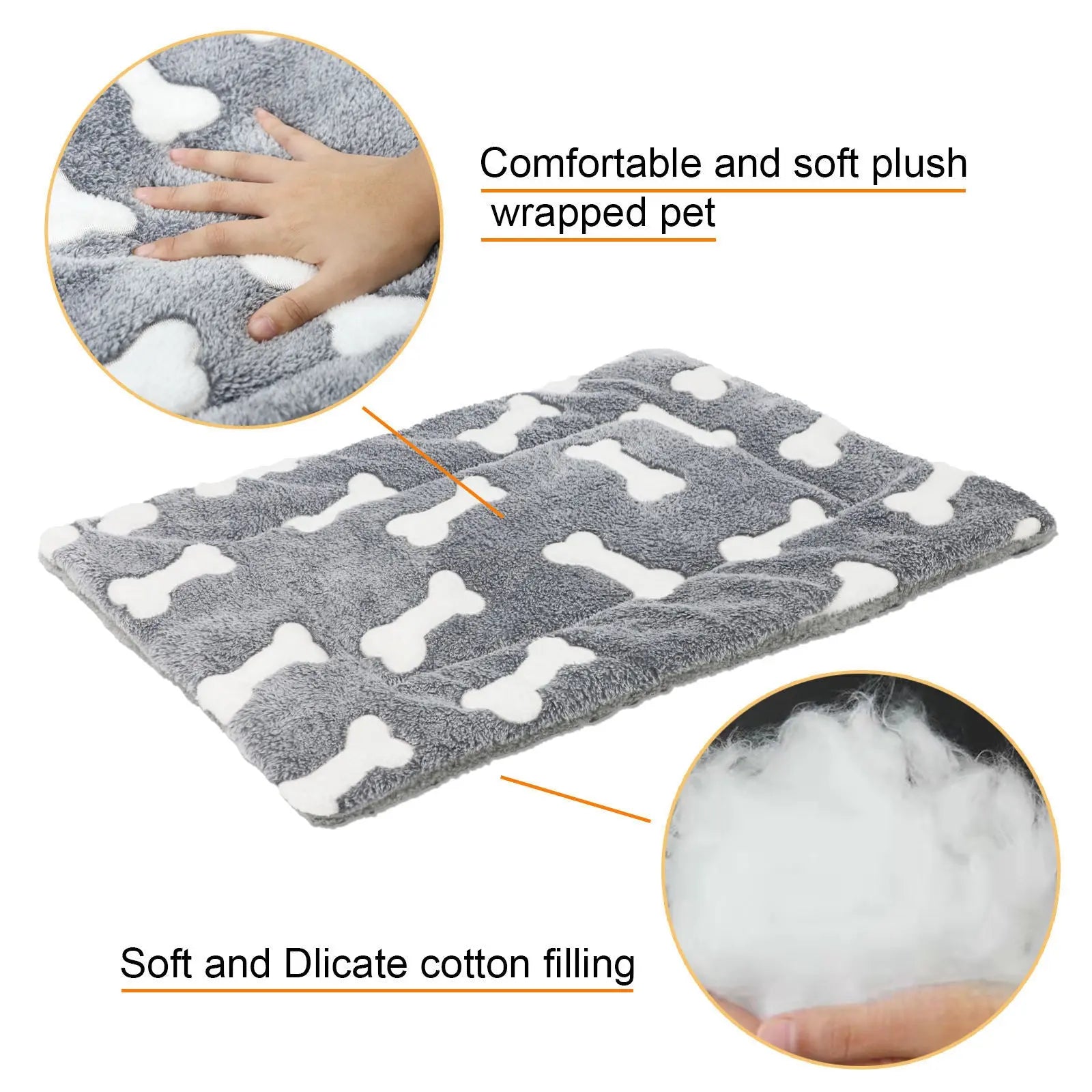 Self-Warming Pet Bed Mat KuroshiroOnline