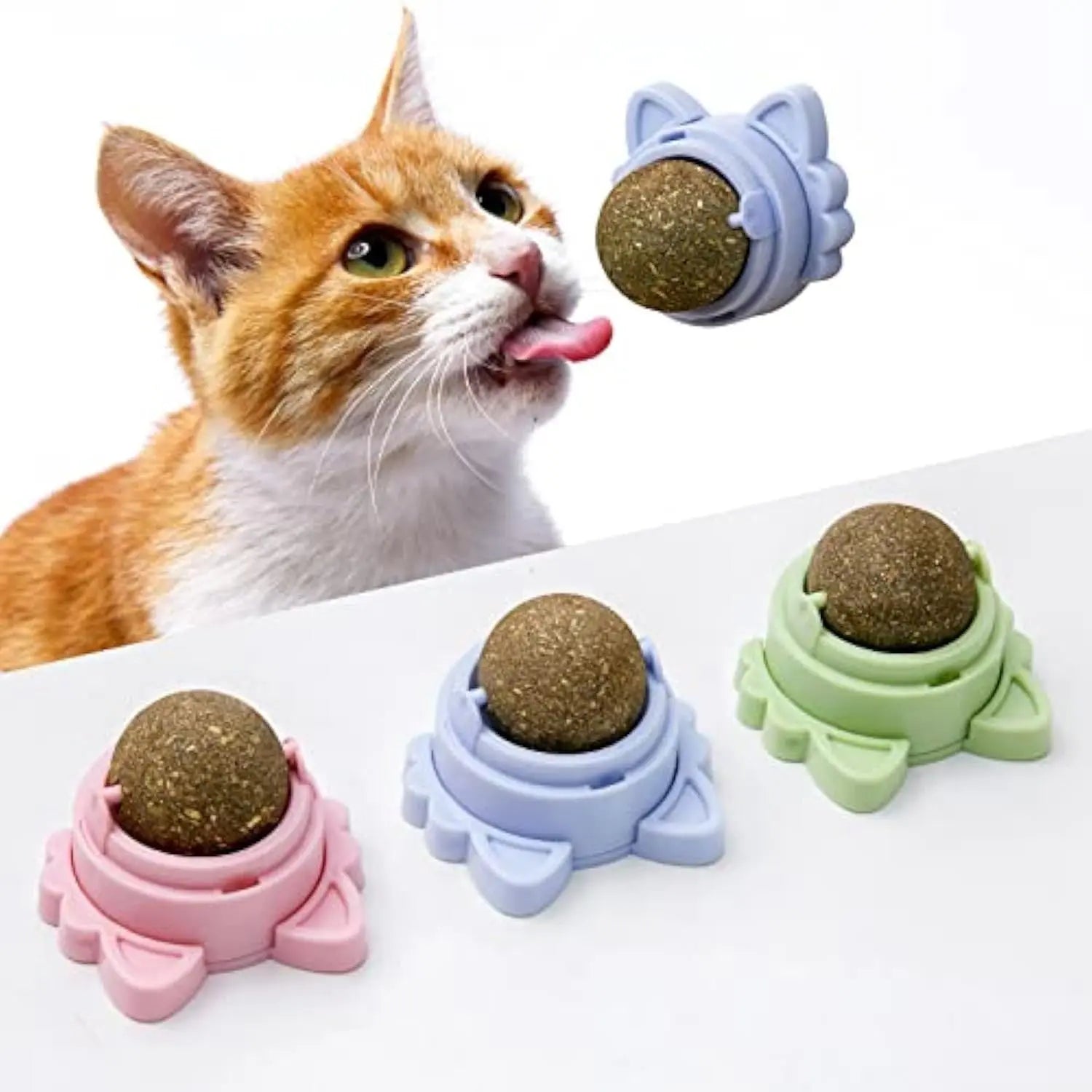 Catnip Wall Ball Toy KuroshiroOnline