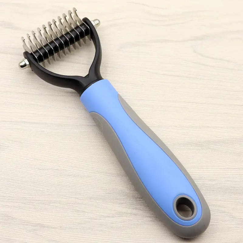 Pet Long-haired Dogknot Comb Double-sided Blade Dog KuroshiroOnline
