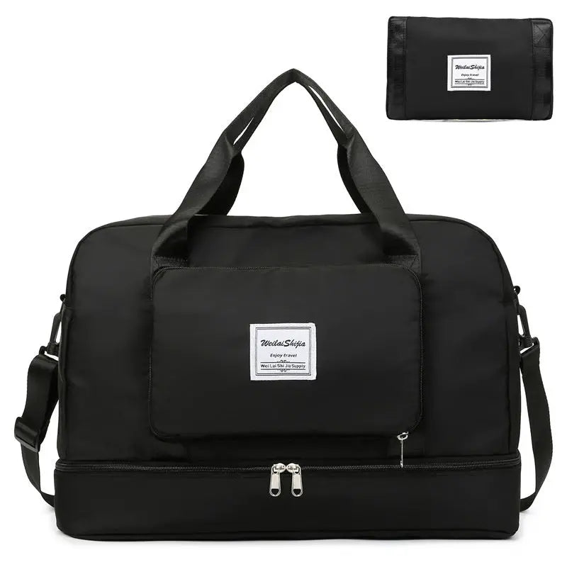 Foldable Travel Duffel Bags KuroshiroOnline