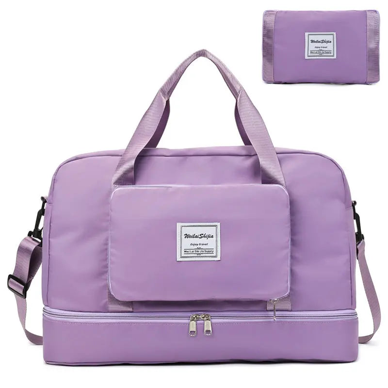 Foldable Travel Duffel Bags KuroshiroOnline