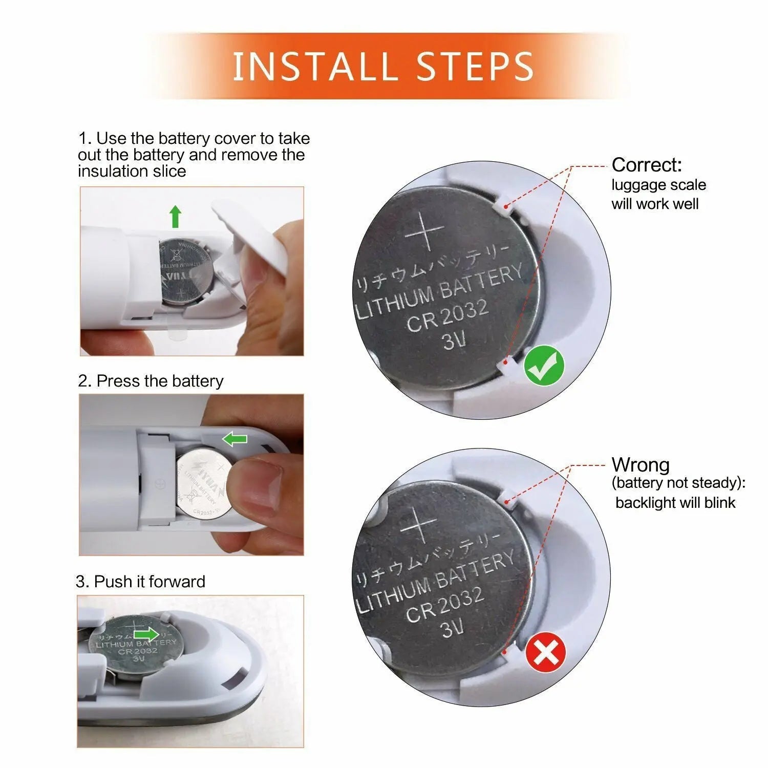 Portable Digital Luggage Scale KuroshiroOnline