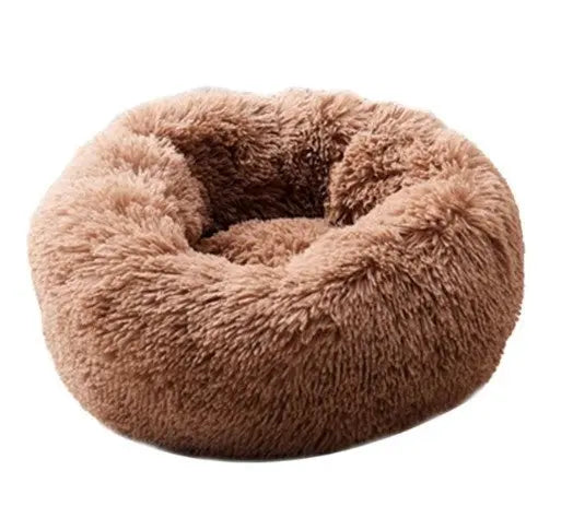 Dog Beds For Small Dogs Round Plush Cat Litter Kennel Pet Nest Mat Puppy Beds KuroshiroOnline