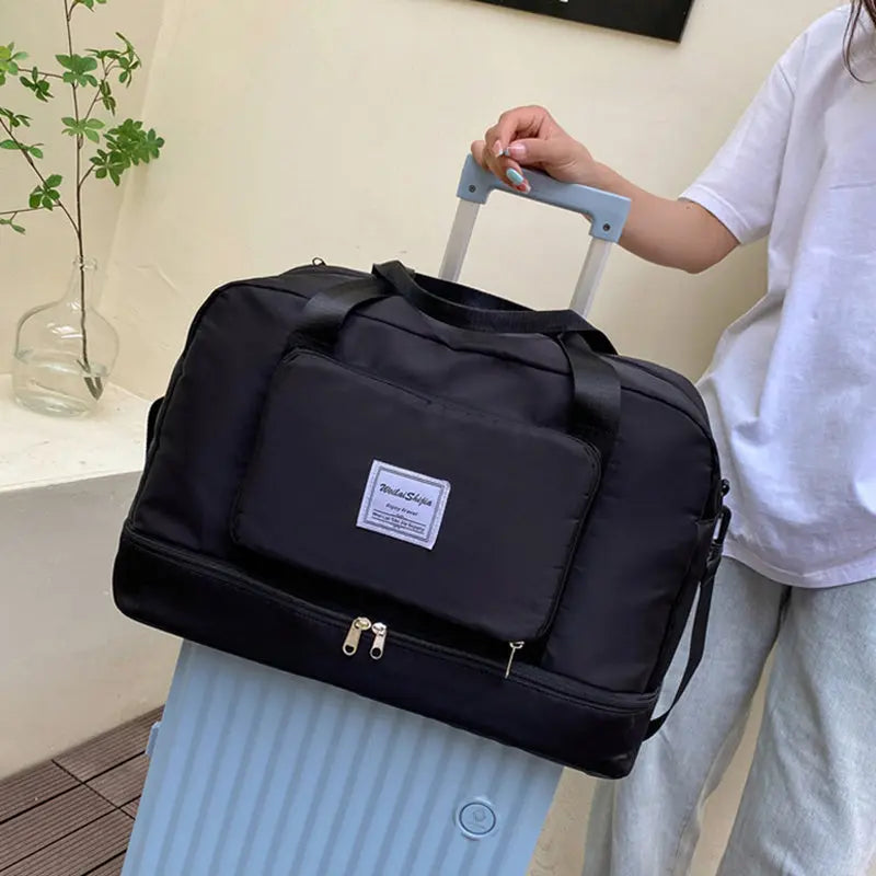 Foldable Travel Duffel Bags KuroshiroOnline