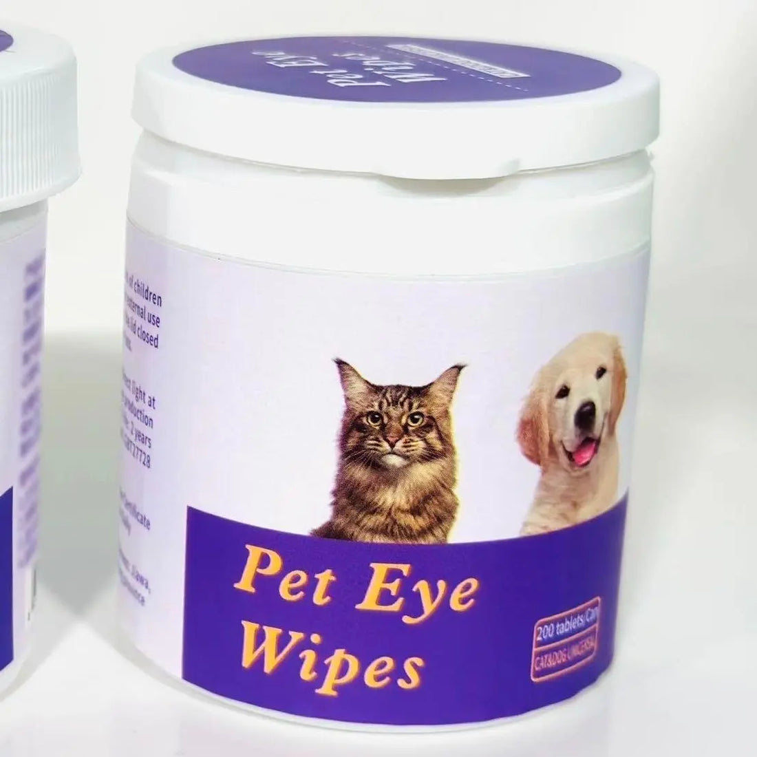 Pet Eye Wipes, 200 Wipes  Can Pet Eye CleaningWipes, Tear Stain Removing Wipe, Pet Eye Wipesfor Dogs And Cats, Pets Eye Wipes, Pet Suppliesgentle KuroshiroOnline