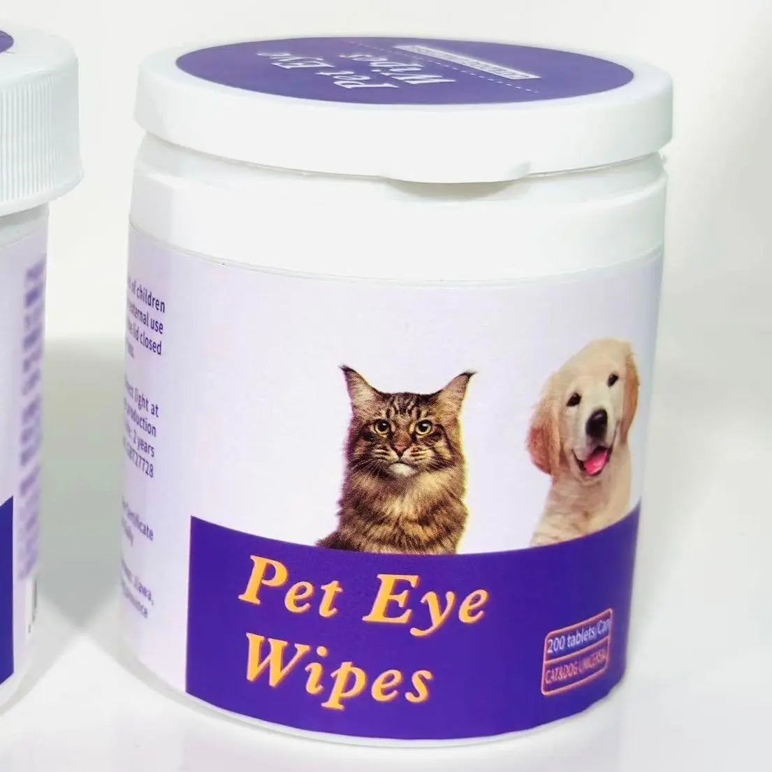 Pet Eye Wipes, 200 Wipes  Can Pet Eye CleaningWipes, Tear Stain Removing Wipe, Pet Eye Wipesfor Dogs And Cats, Pets Eye Wipes, Pet Suppliesgentle KuroshiroOnline