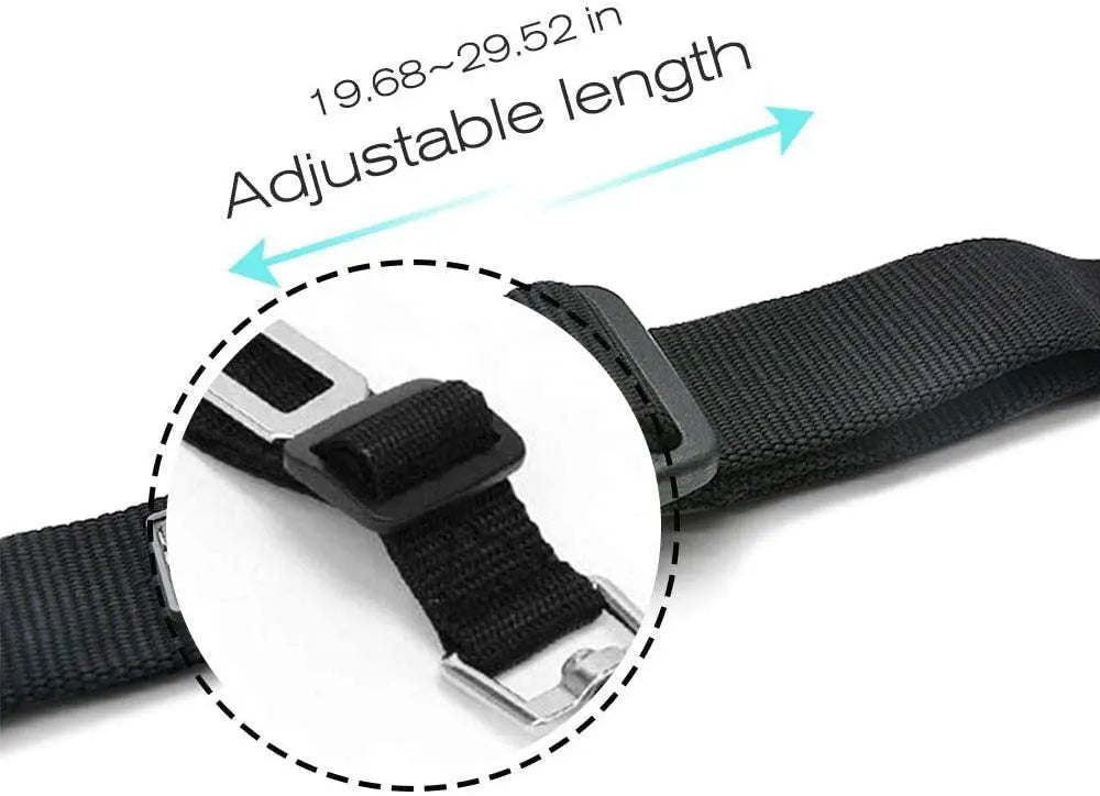 Retractable Dog Safety Belt Car Safety Belt For Pet Dog Supplies Car Safety Buckle KuroshiroOnline
