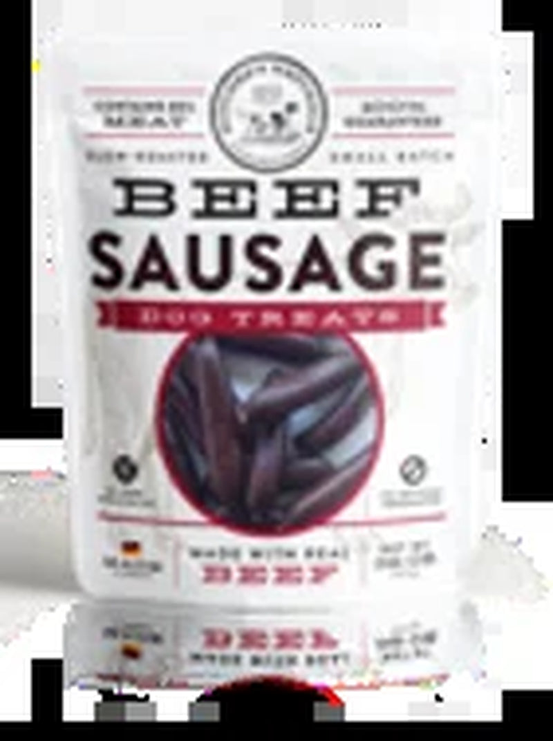 Beef Flavor Sausage Training Treats for Dogs, 10 Oz