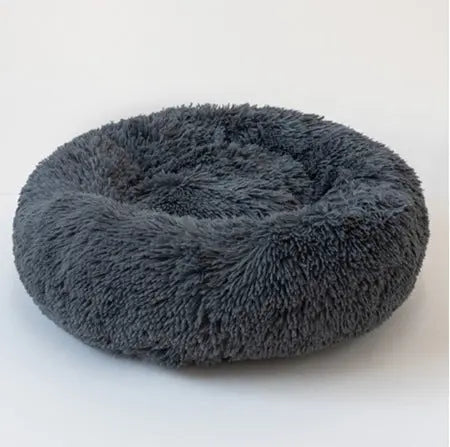 Dog Beds For Small Dogs Round Plush Cat Litter Kennel Pet Nest Mat Puppy Beds KuroshiroOnline