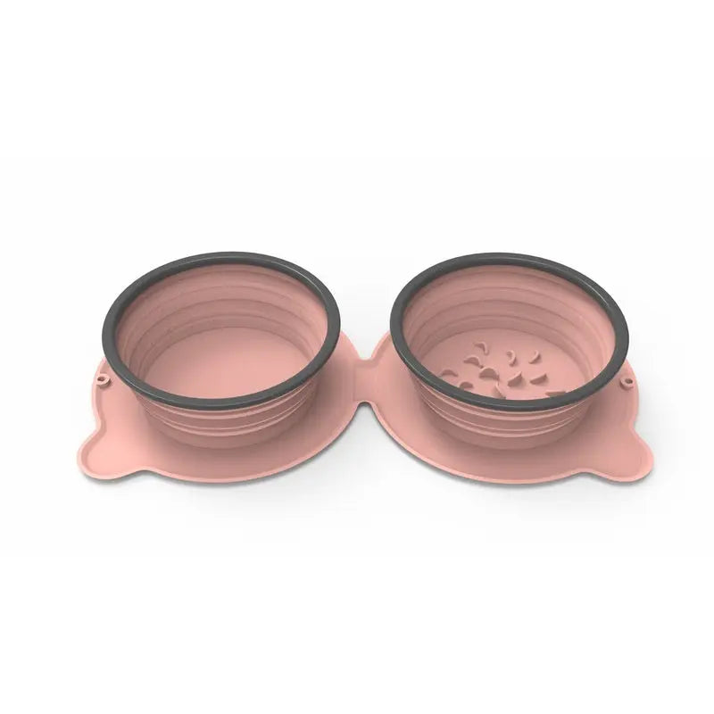 Foldable Silicone Pet Bowl KuroshiroOnline