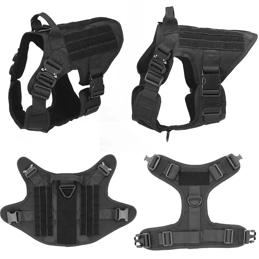 Pet Harness Luxury Dog Leash Set Chest Dog  Nylon Camouflage Dog Harness KuroshiroOnline