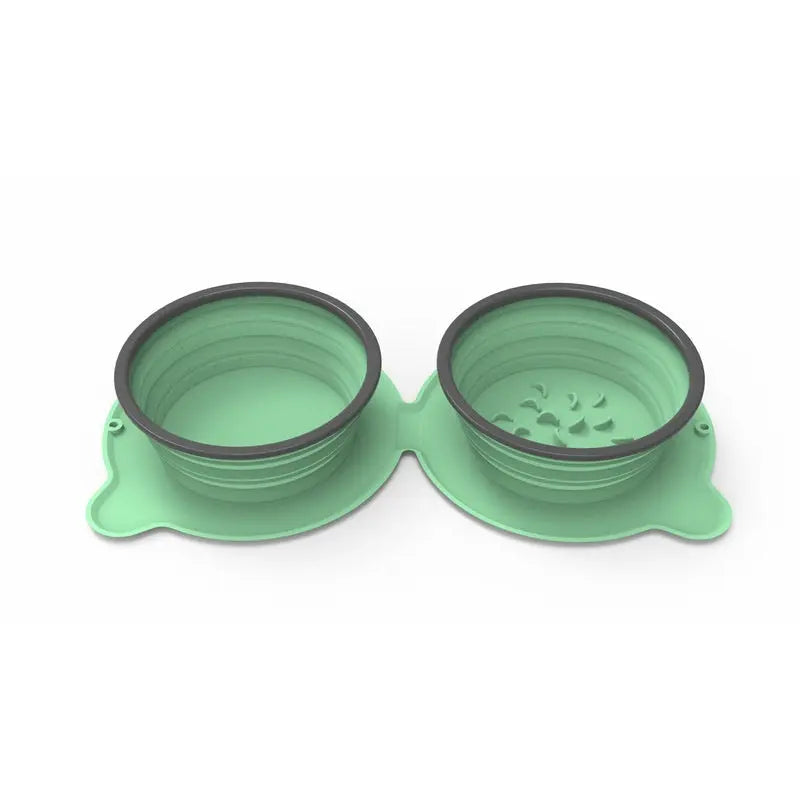 Foldable Silicone Pet Bowl KuroshiroOnline
