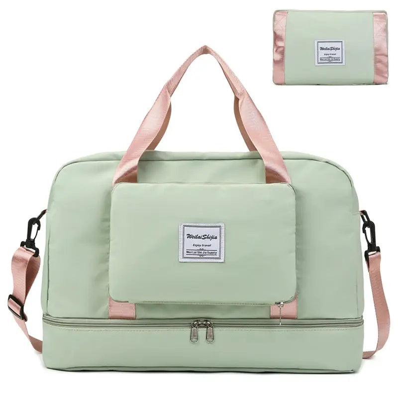 Foldable Travel Duffel Bags KuroshiroOnline