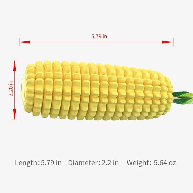 PROKEl Dog Chew Toys Corn Stick Toy For Smal  MediumLarge Breed 5.8   Squeak Corn Stick Ropetoy KuroshiroOnline