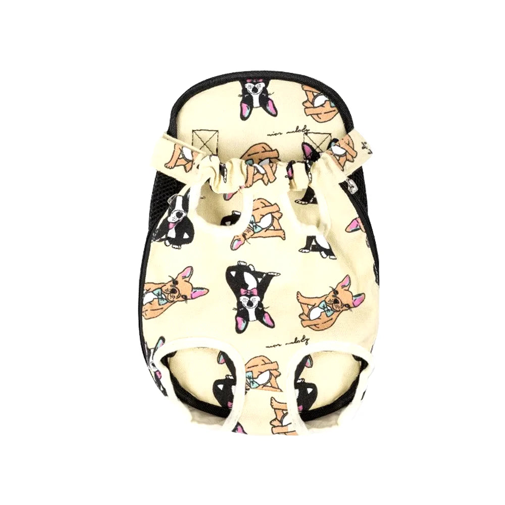 Adjustable Cat Carrier Bag Pet Double Shoulder Backpack