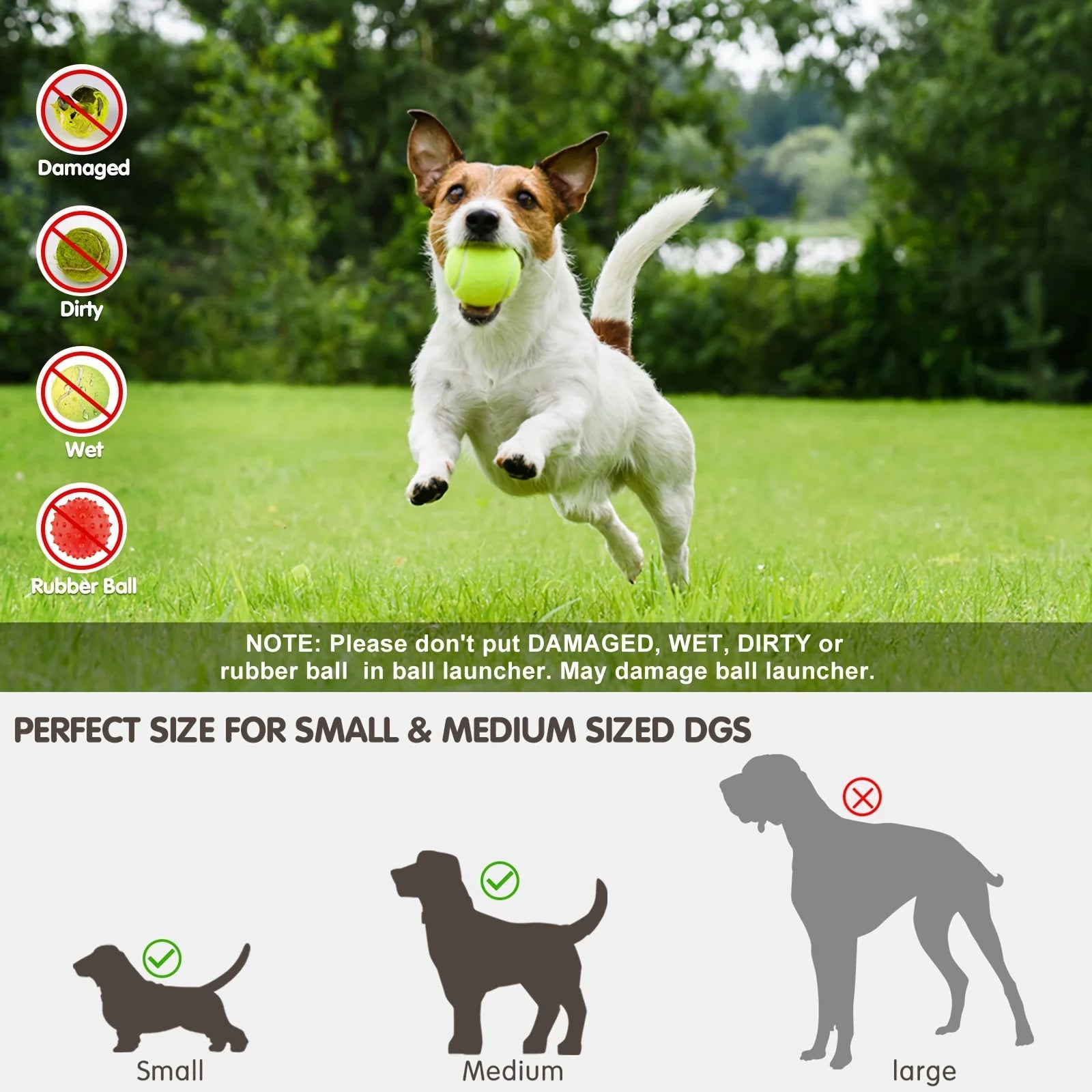 Outdoor Pet Automatic Tennis Ball Launcher