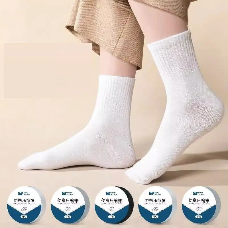 Disposable Travel Compression Socks KuroshiroOnline