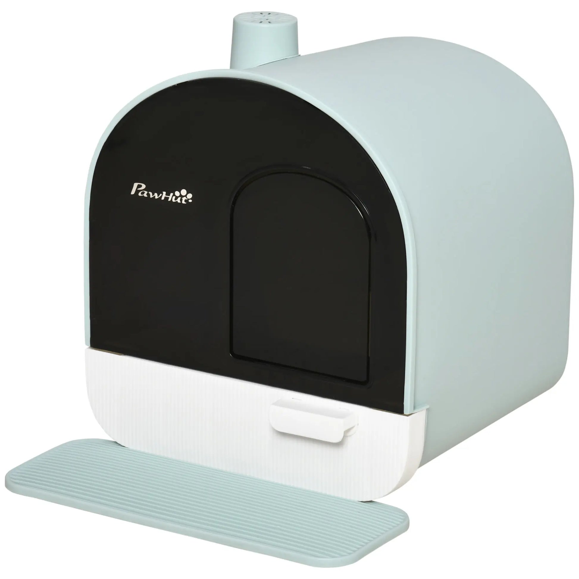 Cat Litter Box With Lid, Indoor Cat With Tray, Spoon, Strainer KuroshiroOnline