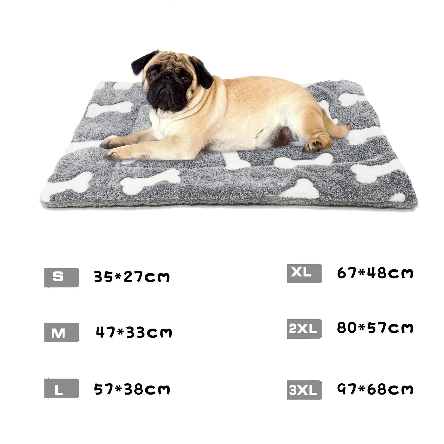 Self-Warming Pet Bed Mat KuroshiroOnline