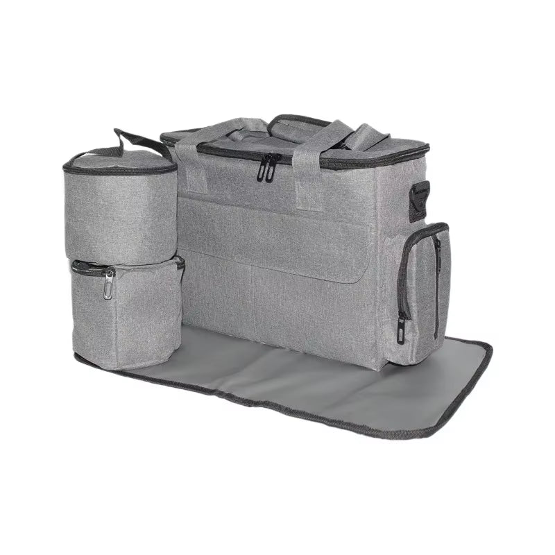 Multifunctional Dog Travel Bag - Durable Pet Carrier Organizer with Spacious Design Easy to Pack Perfect for Travel Accessories